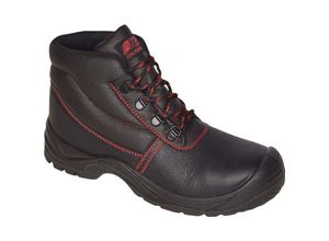 4059904038530 - Sicherheitsstiefel basic step mid Größe 40 schwarz S3 src en iso 20345 Volleder - Nitras