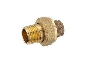 4059915027318 - Heima-press - Rotguss-Löt-Verschraubung - 28 mm - 1 ag - flachdichtend - mit DVGW-Zulassung