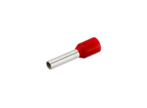 4059915028032 - Heima-press - Aderendhülsen rot isoliert - 15 mm² - 8 x 14 mm - nach din 46228 4 - Beutel 100 Stück