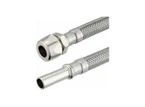 4059915035627 - Heima-press - Flexibler Verbindungsschlauch - 1 x Klemmverschraubung und 1 x Rohrstutzen 10 mm - Länge 300 mm 1m 1230 eur