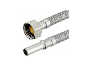 4059915035641 - Heima-press - Flexibler Verbindungsschlauch - 1 x Überwurfmutter 1 2 mit Dichtung und 1 x Rohrstutzen 10 mm - Länge 300 mm 1m 1243 eur