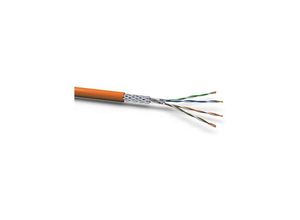 4059915068656 - XBK - Duplex-Datenkabel xlan 1000 s ftp 2 x 4PR awg 23 1 frnc - orange - Kabelbox je 100 m