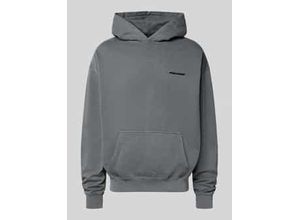 4059919352959 - Oversized Hoodie mit Logo-Stitching und Känguru-Tasche