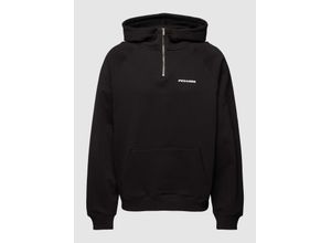 4059919354274 - Oversized Hoodie mit kurzer Reißverschlussleiste