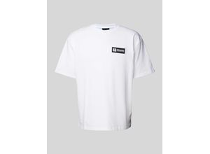 4059919363573 - T-Shirt mit Label-Patch Modell ANTIGUA