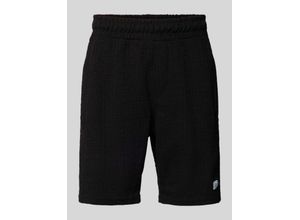 4059919385155 - Regular Fit Sweatshorts mit Label-Stitching Modell LIBCO