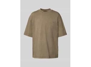 4059919477546 - Oversized T-Shirt mit Label-Stitching