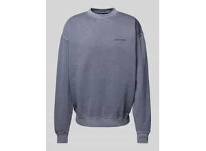 4059919477935 - Sweatshirt mit Label-Stitching