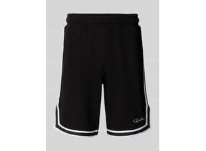 4059919493638 - Relaxed Fit Sweatshorts mit Strukturmuster Modell Barkan