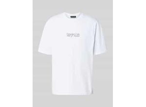 4059919494147 - Oversized T-Shirt mit Label- und Statement-Print Modell Ramon