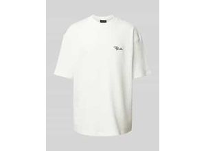 4059919512544 - Oversized T-Shirt mit Label-Stitching 4059919512544 - Oversized T-Shirt mit Label-Stitching