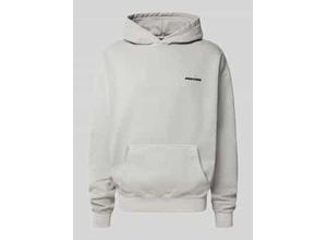 4059919524608 - Oversized Hoodie mit Logo-Stitching und Känguru-Tasche