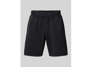 4059919528330 - Sweatshorts mit Label-Stitching