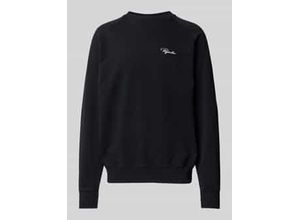4059919585371 - Sweatshirt mit Label-Stitching