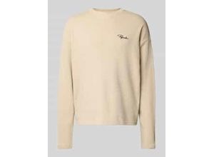 4059919585593 - Oversized Sweatshirt mit Strukturmuster
