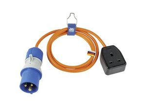 4059948002870 - 660488 Strom Adapterkabel 16 A Orange 15 m H05VV-F 3G 15 mm²