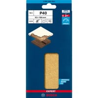 4059952541914 - Expert Schleifpapier C470 93x186mm mit 8 Löcher Körnung K40 Körnung Packungsinhalt 10 Stück - Bosch