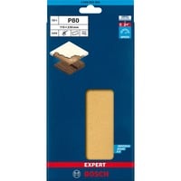 4059952542003 - Professional Expert C470 Schleifpapier mit 14 Löchern für Schwingschleifer 115 x 230 mm g 80 10-tlg (2608900862) - Bosch