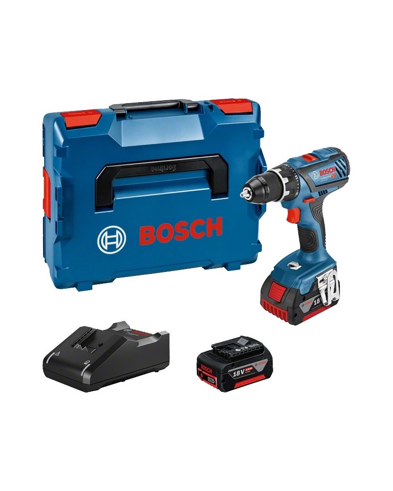 4059952546896 - AKTION BOSCH Professional GSR 18V-28 Akku-Bohrschrauber-Set 180 V mit 2 Akkus mit Prämie nach Registrierung