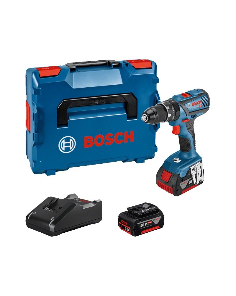 4059952546926 - AKTION BOSCH Professional GSB 18V-28 Akku-Schlagbohrschrauber 180 V mit 2 Akkus mit Prämie nach Registrierung