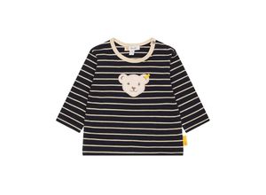 4059991572795 - - Langarmshirt BABY PAWERFUL STRIPED navy Gr74