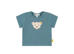 4059991664544 - - T-Shirt CLASSIC BABY BOYS in bluestone Gr62