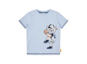 4059991664810 - - T-Shirt BASEBALL in brunnera blue Gr92