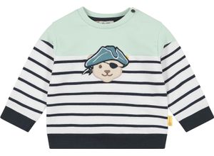 4059991672044 - Sweatshirt Aligat Teddy-Patch Rippbündchen für Babys und Kleinkinder grün 86