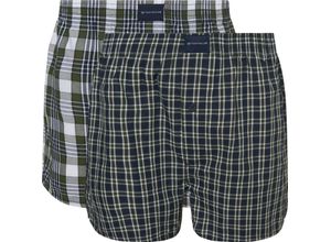 4059995291494 - TOM TAILOR Boxershorts 2er-Pack Baumwolle für Herren blau M