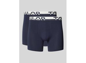 4059995347290 - Slim Fit Trunks mit Label-Schriftzug am Bund