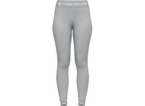 4059995350962 - TOM TAILOR Manila Schlafanzug-Leggings Gummibund für Damen grau 38