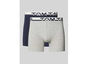 4059995393730 - Slim Fit Trunks mit Label-Schriftzug am Bund