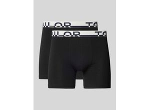 4059995393815 - Slim Fit Trunks mit Label-Schriftzug am Bund