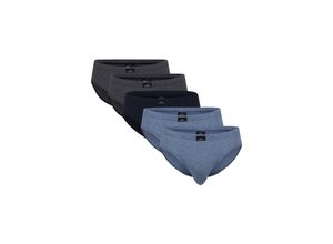 4060084126108 - GÖTZBURG Herren Slip 5er Pack blau grau