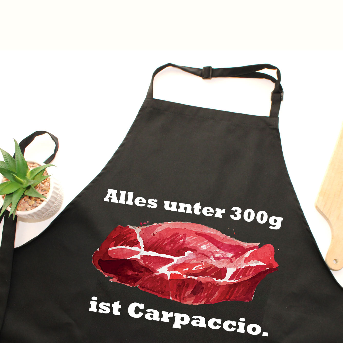 4060101417363 - Alles unter 300g ist Carpaccio - Grillschürze 4060101417363 - Alles unter 300g ist Carpaccio - Grillschürze