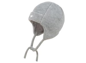 4060109284417 - maximo - Fleece-Mütze WINTER BABY II zum Binden in metallme Gr41