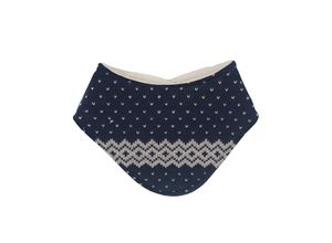 4060109518185 - maximo - Strick-Dreieckstuch BABY in navy buchemeliert