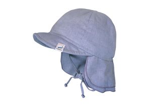 4060109655248 - maximo - Schildmütze BABY SAFE in blau meliert Gr39