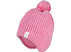 4060109694131 - maximo - Beanie WINTER POMPON in pink meliert Gr53