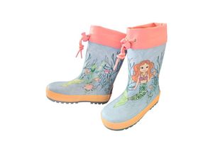 4060109712439 - maximo - Gummistiefel MEERJUNGFRAU in sky blue Gr23