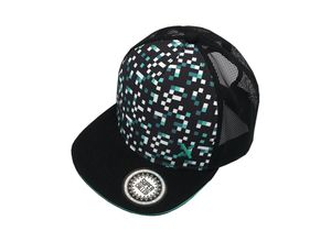 4060109725170 - maximo - Basecap SQUARES in schwarz Gr51-53