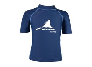 4060109745116 - maximo - Kurzarm-Badeshirt FUN in graphitblau Gr122 128