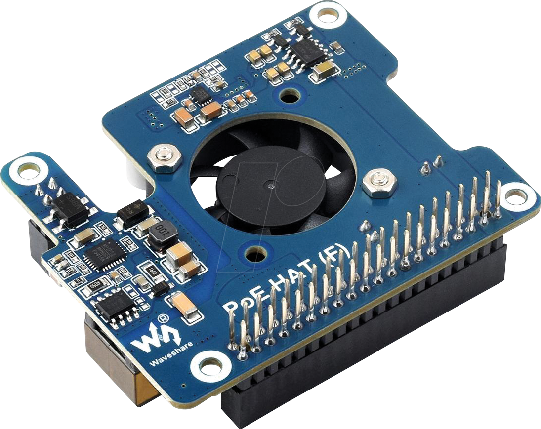 4060137091483 - RPI SHD POE F - Raspberry Pi - PoE Shield für Raspberry 5B