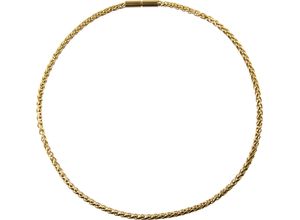 4060267003981 - ERNSTES DESIGN Zopfkette Edelstahl gold 45