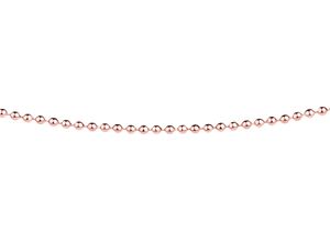 4060267005763 - ERNSTES DESIGN Damen Kugelkette Edelstahl roségold 40