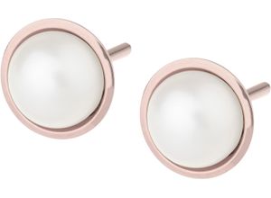 4060267119088 - ERNSTES DESIGN Damen Ohrstecker Edelstahl mit Süßwasser-Zuchtperlen roségold 99