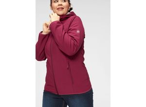 4060477236766 - Große Größen Softshelljacke bordeaux Gr44