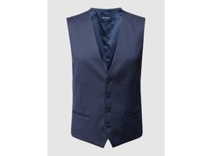 4060479128939 - Slim Fit Weste mit Webmuster 4060479128939 - Slim Fit Weste mit Webmuster