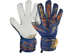4060485476697 - reusch Torwarthandschuhe Attrakt Grip Klettverschluss für Herren blau 9
