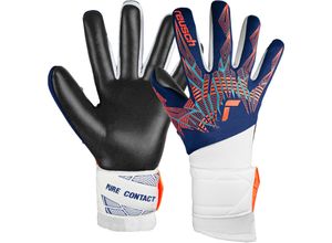 4060485487969 - reusch Torwarthandschuhe Pure Contact Silver Klettverschluss für Herren blau 10